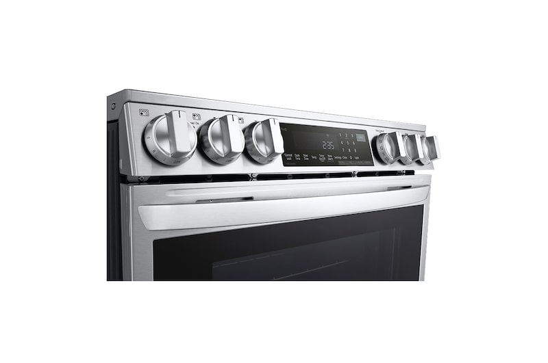 LG 30" Induction 6.3 cu ft. Range | Probake Convection, Air Sous-Vide, Air Fry, InstaView®, SelfClean, EasyClean®& Smart, Stainless, Slide-in, LSIL6336F