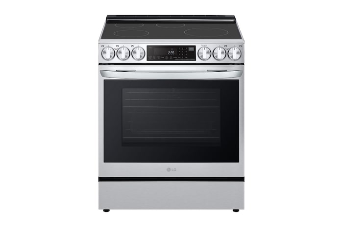 LG 30" Induction 6.3 cu ft. Range | Probake Convection, Air Sous-Vide, Air Fry, InstaView®, SelfClean, EasyClean®& Smart, Stainless, Slide-in, LSIL6336F