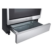 LG 6.3 cu. ft. Smart Induction Slide-in Range with InstaView®, ProBake Convection®, Air Fry, and Air Sous Vide, LSIL6336F