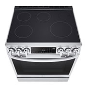 LG 6.3 cu. ft. Smart Induction Slide-in Range with InstaView®, ProBake Convection®, Air Fry, and Air Sous Vide, LSIL6336F