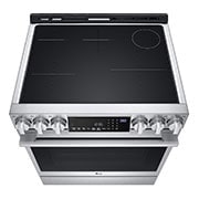 LG STUDIO 6.3 cu. ft. InstaView® Induction Slide-in Range with Air Fry and Air Sous Vide, LSIS6338F