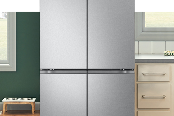 Flat Panel Door Design with Pocket Handles