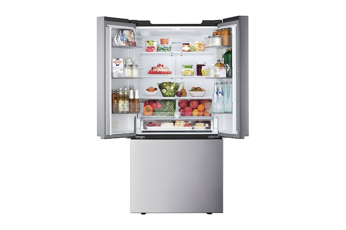 Front door open filled view