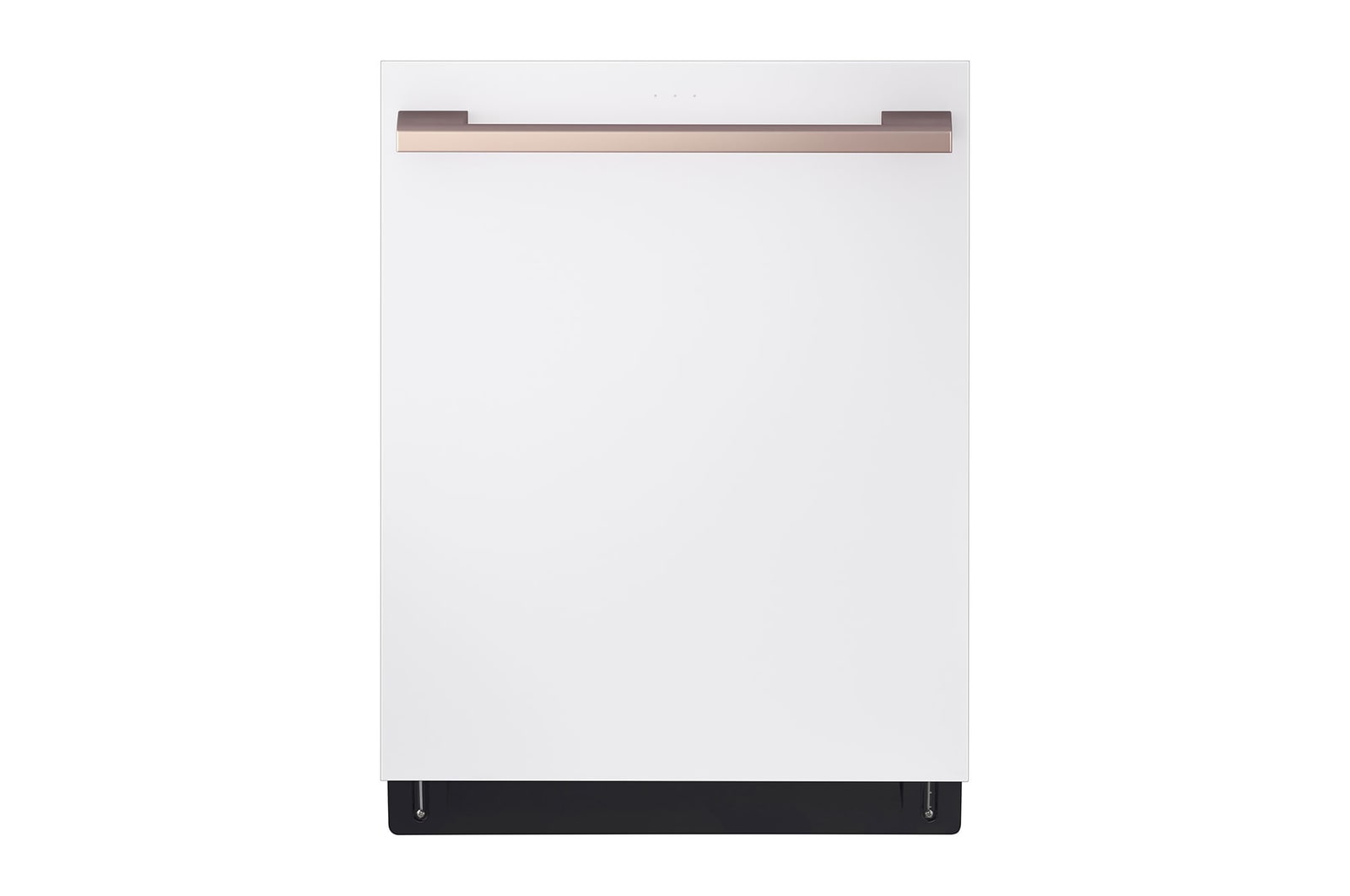 Front view of dishwasher