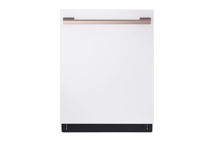 Front view of dishwasher