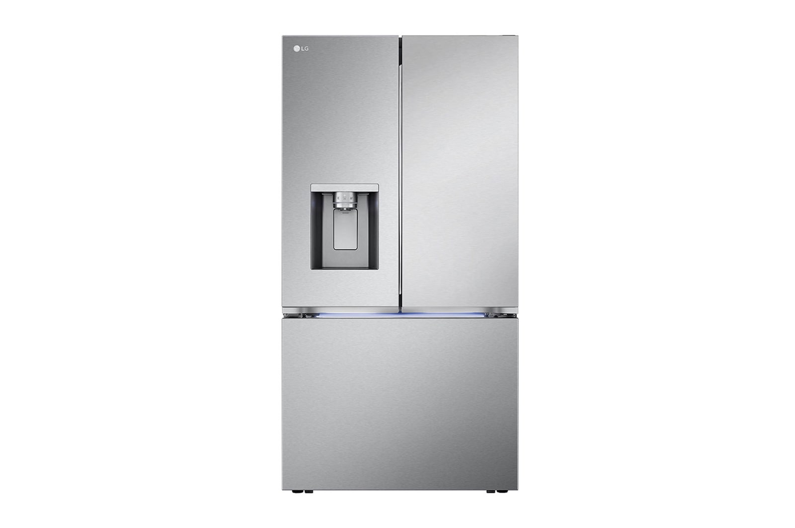 Front view of refrigerator