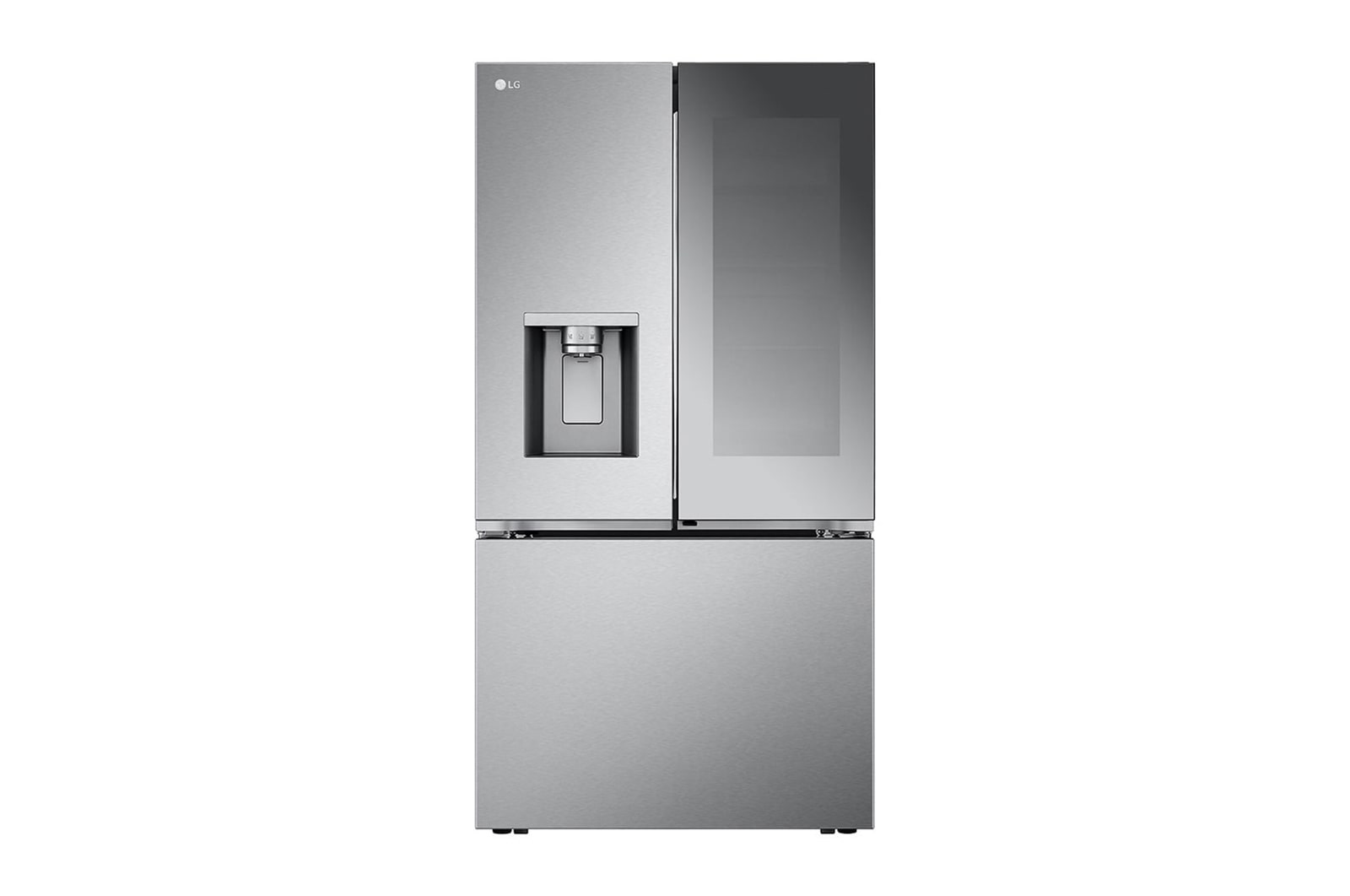 Front view of refrigerator