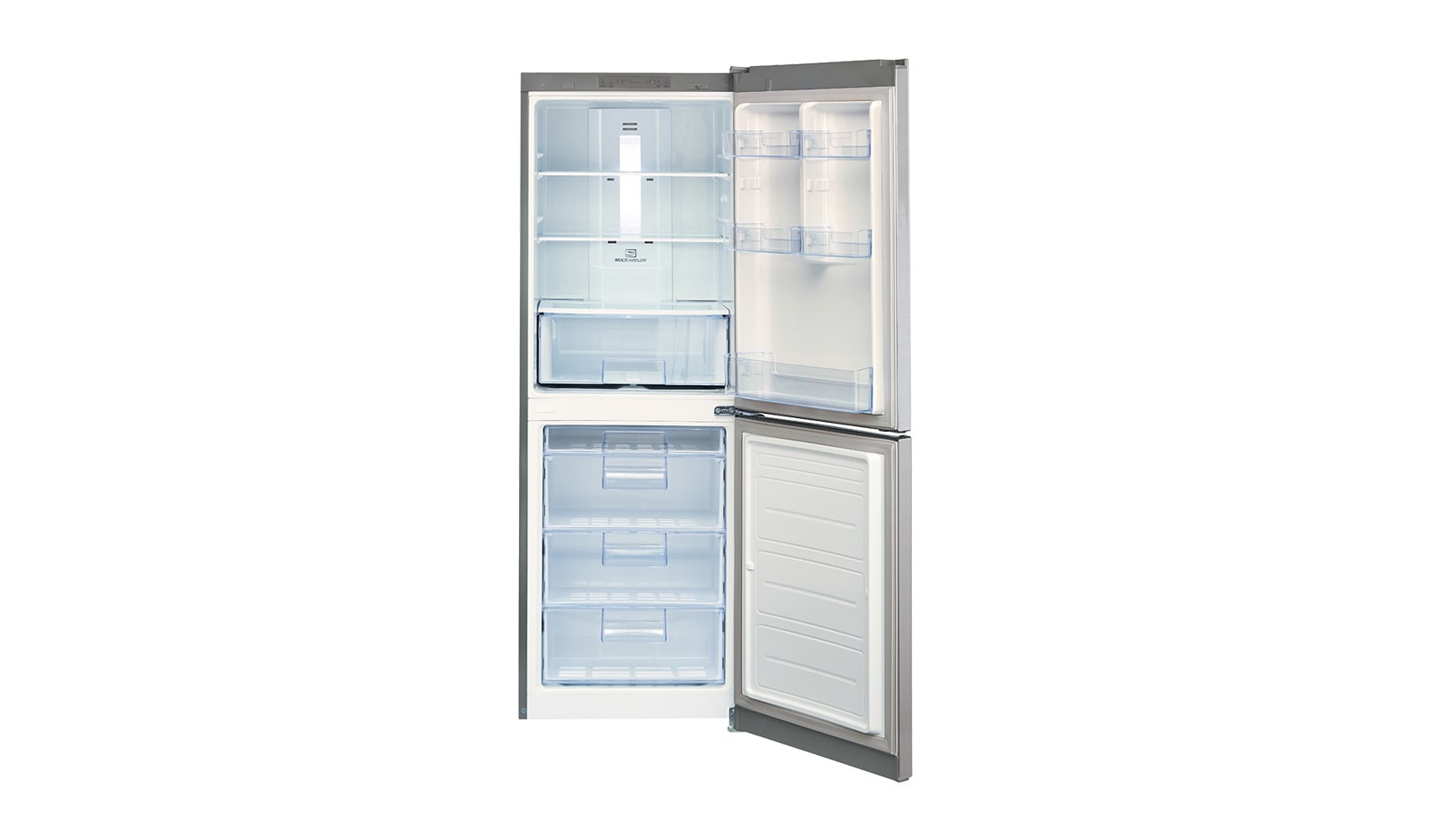 LG 24" Counter Depth Bottom Freezer Refrigerator with Multi-Air Flow, 10 cu.ft., LBN10551PV