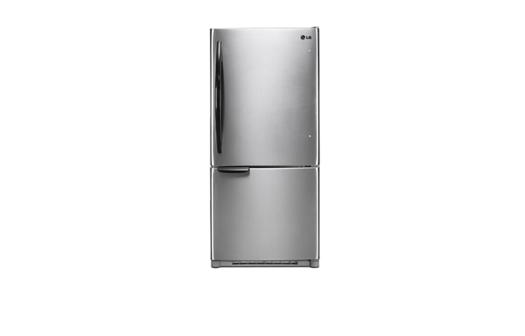 Front view of 30 Inch, 19.7 cu.ft. Bottom Freezer Refrigerator with Swing Freezer Door LBN20514ST