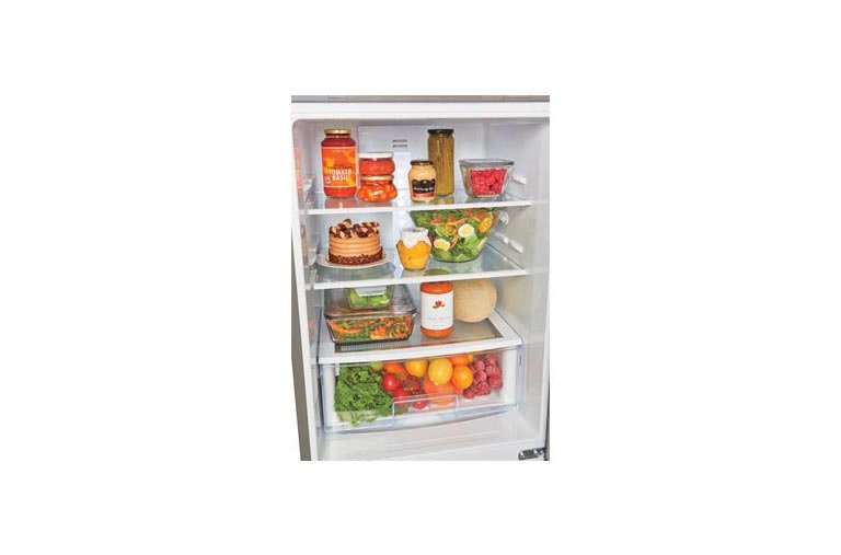 LG 24" Counter Depth Bottom Freezer Refrigerator with Smart Inverter, 10 cu. ft., LBNC10551V