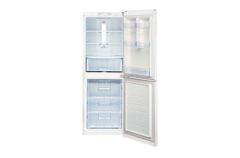 LG 24" Counter Depth Bottom Freezer Refrigerator with Smart Inverter, 10 cu. ft., LBNC10551W