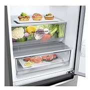 LG 24" Counter Depth Bottom Freezer Refrigerator with DoorCooling+, 12 cu. ft., LBNC12231V