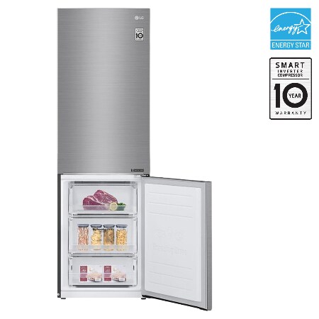 LG 24" 12 cu. ft. Counter-Depth Bottom Freezer Refrigerator