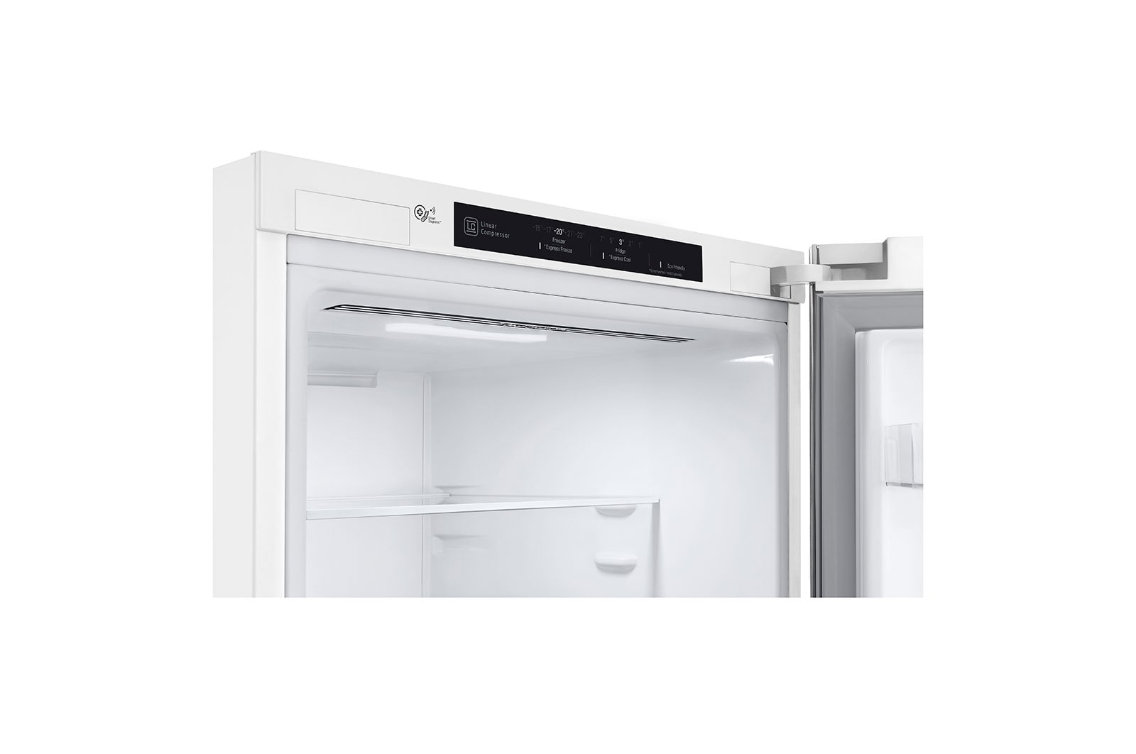 LG 24" Counter Depth Bottom Freezer Refrigerator with DoorCooling<sup>+</sup>, 12 cu. ft., LBNC12231W