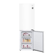 LG 24" Counter Depth Bottom Freezer Refrigerator with DoorCooling<sup>+</sup>, 12 cu. ft., LBNC12231W