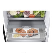 LG 24" Counter Depth Bottom Freezer Refrigerator with DoorCooling<sup>+</sup> and Wine Rack, 12 cu. ft., LBNC12241P