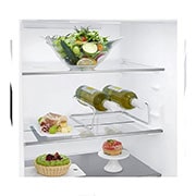 LG 24" Counter Depth Bottom Freezer Refrigerator with DoorCooling<sup>+</sup> and Wine Rack, 12 cu. ft., LBNC12241P