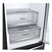 LG 24" Counter Depth Bottom Freezer Refrigerator with DoorCooling<sup>+</sup> and Wine Rack, 12 cu. ft., LBNC12241P
