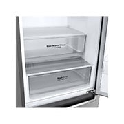 LG 24" Counter Depth Bottom Freezer Refrigerator with Door Cooling+, 12 cu. ft., LBNC12251V