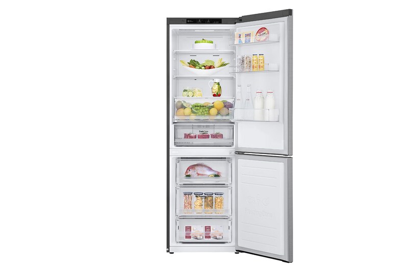 LG 24" Counter Depth Bottom Freezer Refrigerator with Door Cooling+, 12 cu. ft., LBNC12251V