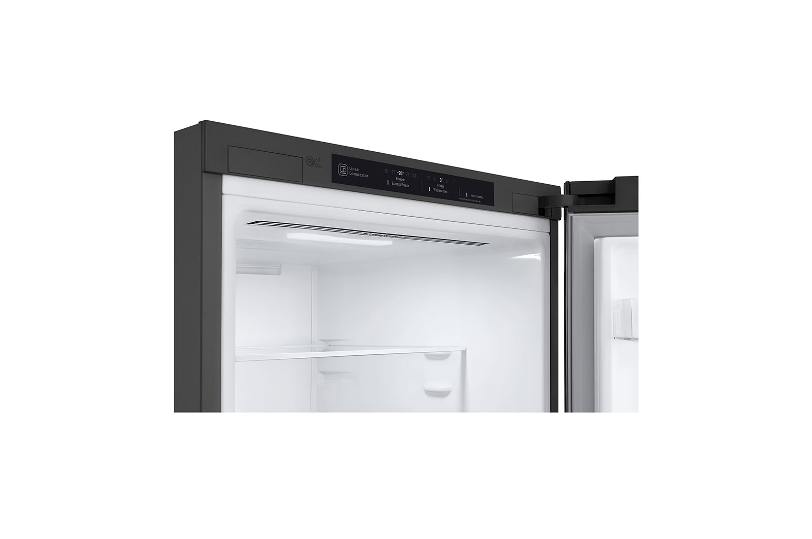 LG 24" Counter Depth Bottom Freezer Refrigerator with Door Cooling+, 12 cu. ft., LBNC12251V