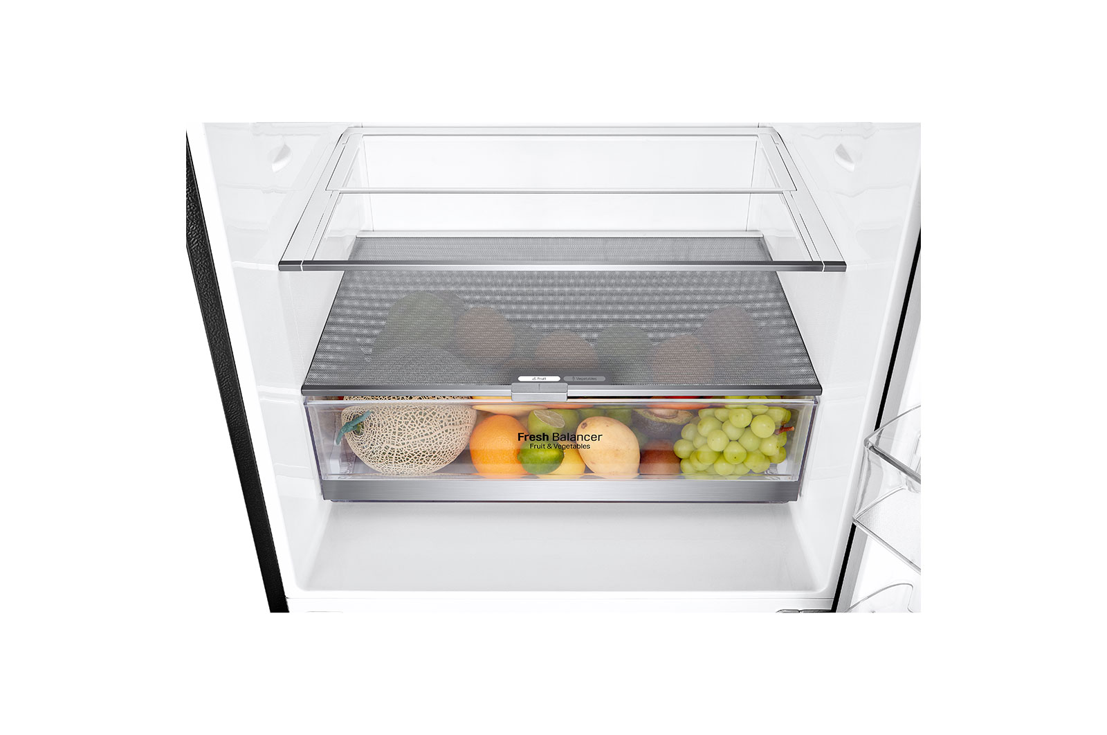 LG 28" Counter Depth Bottom Freezer with Door Cooling+ and Flip-up Shelf, 15 cu.ft., LBNC15231P