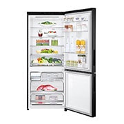 LG 28" Counter Depth Bottom Freezer with Door Cooling+ and Flip-up Shelf, 15 cu.ft., LBNC15231P