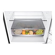 LG 28" Counter Depth Bottom Freezer with Door Cooling+ and Flip-up Shelf, 15 cu.ft., LBNC15231P