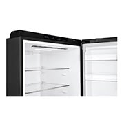 LG 28" Counter Depth Bottom Freezer with Door Cooling+ and Flip-up Shelf, 15 cu.ft., LBNC15231P