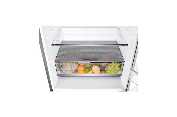 LG 28" Counter Depth Bottom Freezer with Door Cooling+ and Flip-up Shelf, 15 cu.ft., LBNC15231V