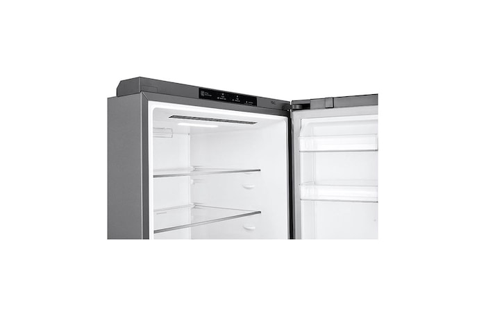 LG 28" Counter Depth Bottom Freezer with Door Cooling+ and Flip-up Shelf, 15 cu.ft., LBNC15231V
