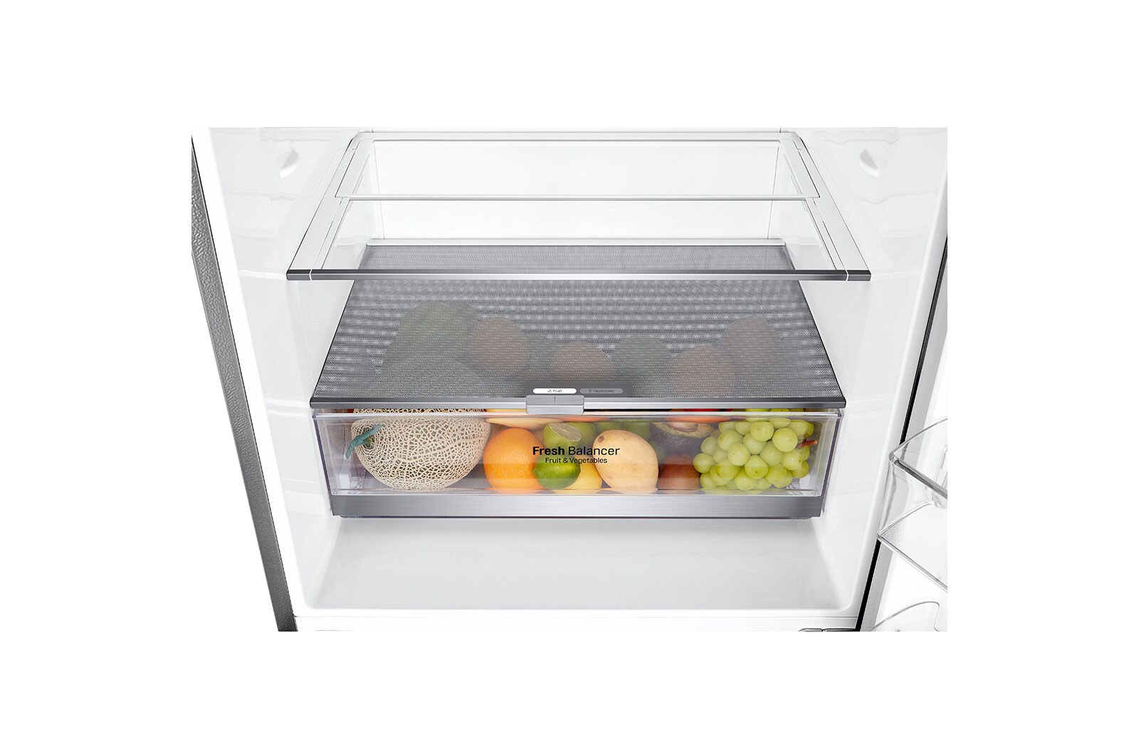 LG 28" Counter Depth Bottom Freezer with Door Cooling+ and Flip-up Shelf, 15 cu.ft., LBNC15241V