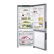 LG 28" Counter Depth Bottom Freezer with Door Cooling+ and Flip-up Shelf, 15 cu.ft., LBNC15241V