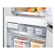 LG 28" Counter Depth Bottom Freezer with Door Cooling+ and Flip-up Shelf, 15 cu.ft., LBNC15241V