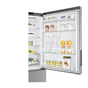 LG 28" Counter Depth Bottom Freezer with Door Cooling+ and Flip-up Shelf, 15 cu.ft., LBNC15241V