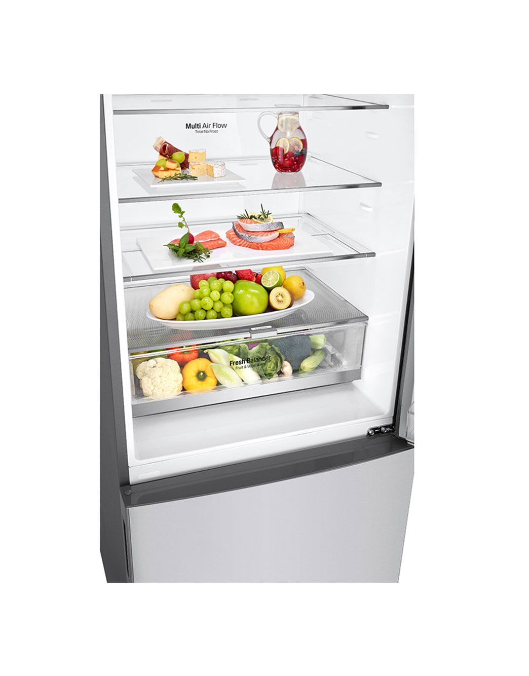 28" Counter Depth Bottom Freezer with Door Cooling+ and Flipup Shelf
