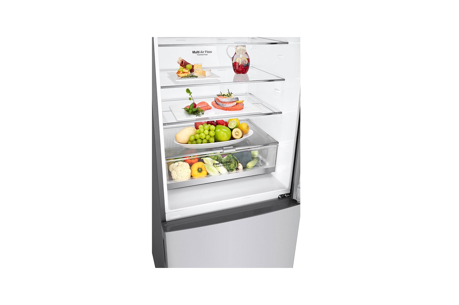 LG 28" Counter Depth Bottom Freezer with Door Cooling<sup>+</sup> and Flip-up Shelf, 15 cu.ft., LBNC15251V