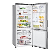 LG 28" Counter Depth Bottom Freezer with Door Cooling<sup>+</sup> and Flip-up Shelf, 15 cu.ft., LBNC15251V