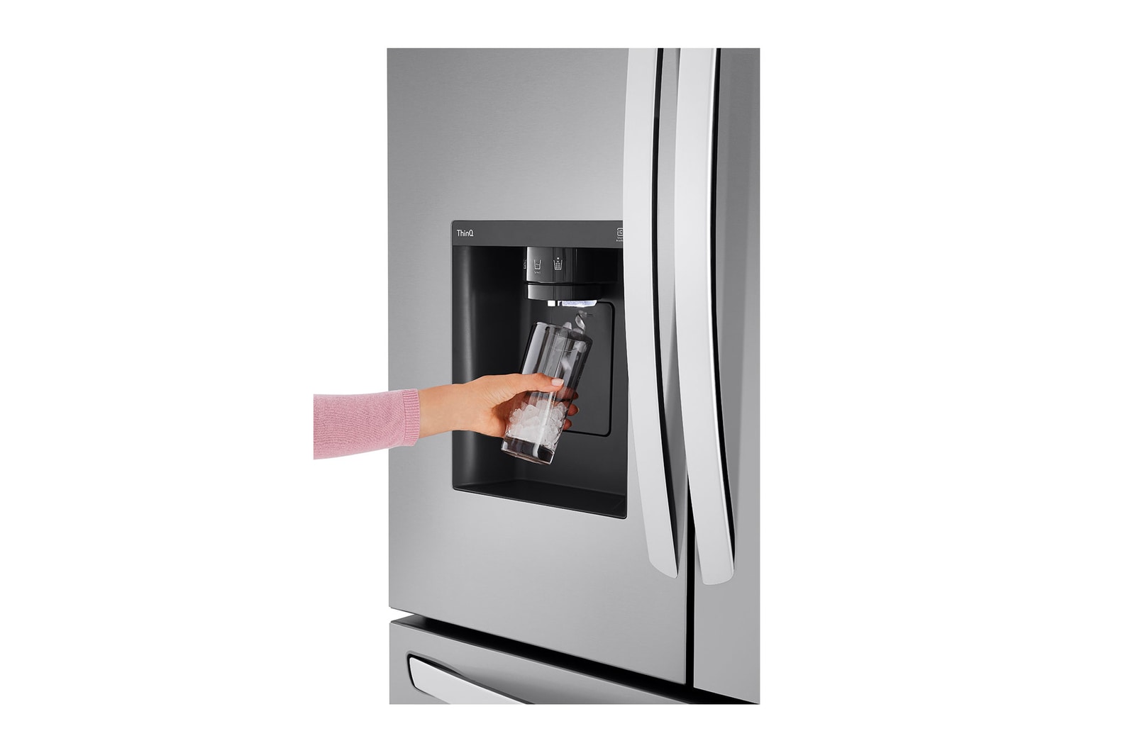 Crushed Ice Dispenser Filled