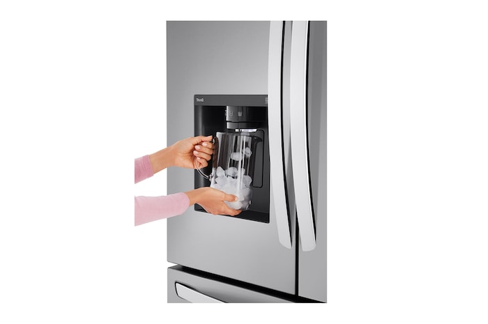 Crushed Ice Dispenser Filled