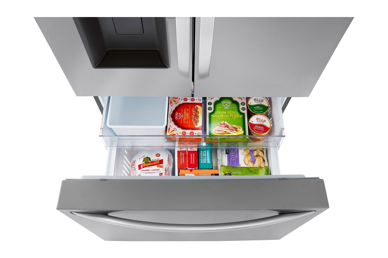  Freezer Interior Filled