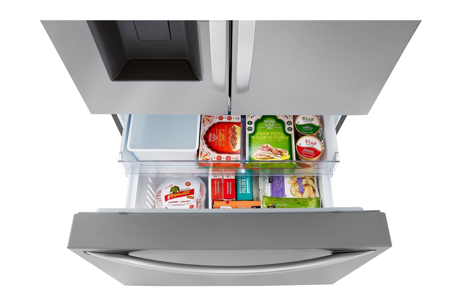  Freezer Interior Filled
