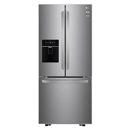 LG 30" 22 cu.ft. Standard-Depth French 3-Door Refrigerator | External Water Dispenser | Ice Maker