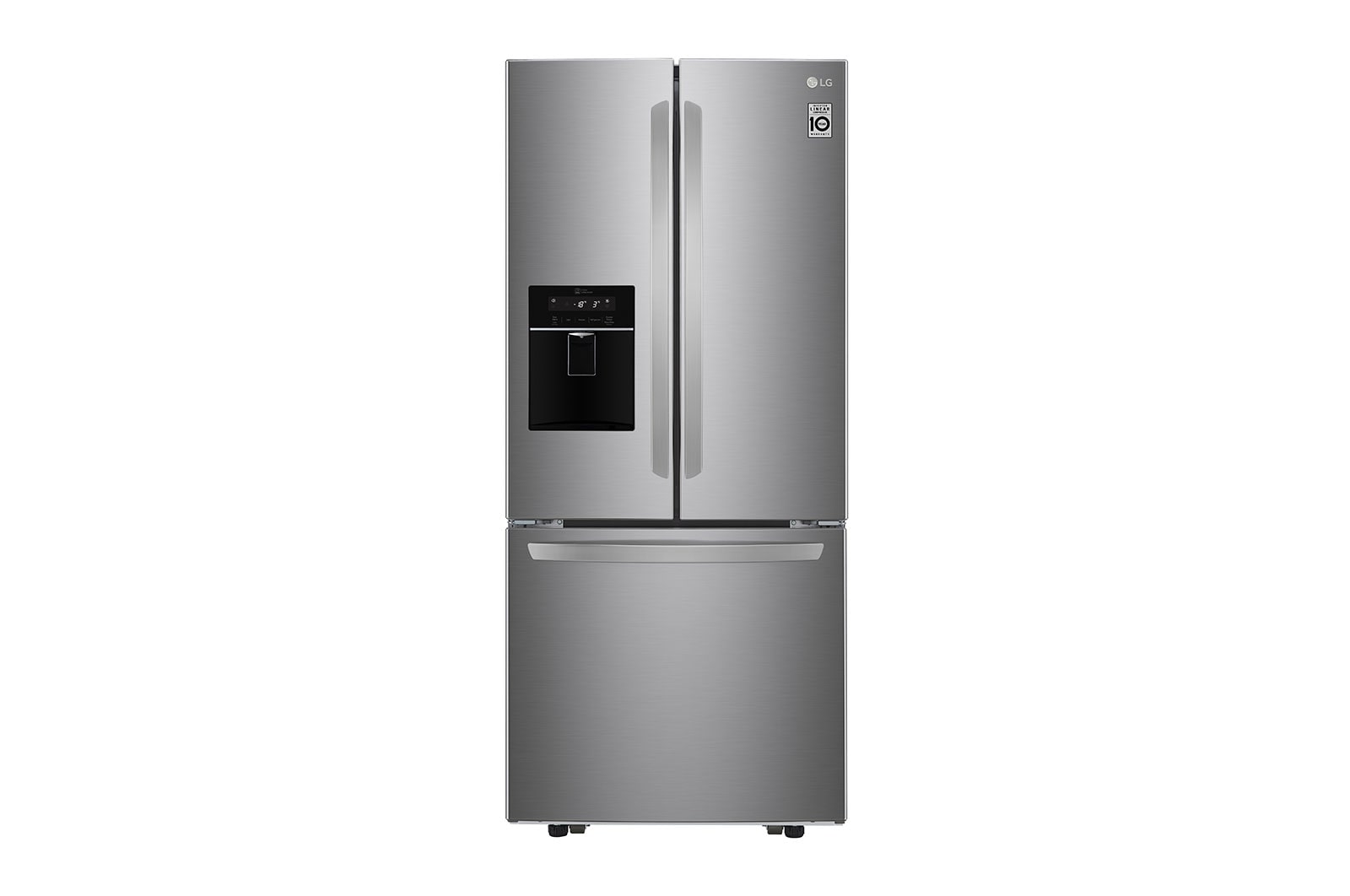 LG 30” French Door Refrigerator with Water dispenser, 21.8 cu.ft., LCFS22EXS