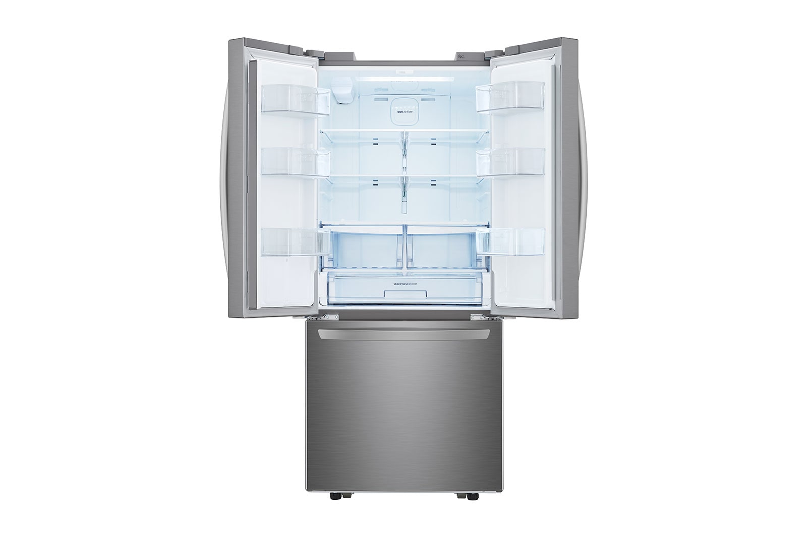 LG 30” French Door Refrigerator with Water dispenser, 21.8 cu.ft., LCFS22EXS