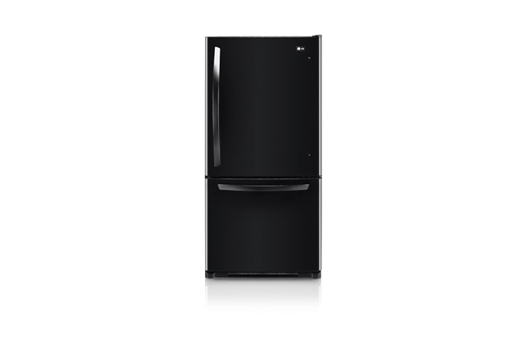 Front view of Bottom Freezer Refrigerator with Tilt-A-Drawer™ Freezer (22.4 cu.ft.) LDC22738SB