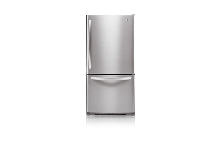 Front view of Bottom Freezer Refrigerator with Tilt-A-Drawer™ Freezer (22.4 cu.ft.) LDC22738ST