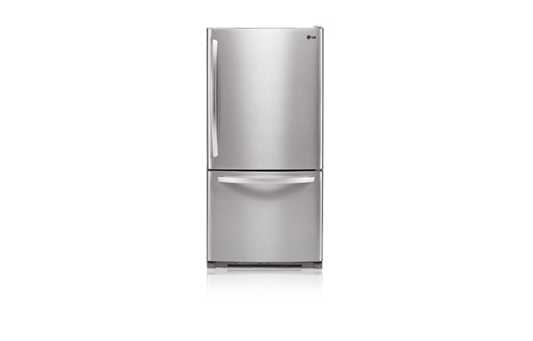 Front view of 33 Inch, 22.4 cu.ft. Bottom Freezer Refrigerator LDC22778ST