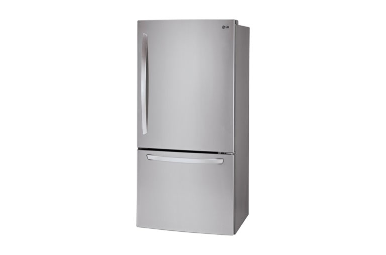 LG 33" Large Capacity  Bottom Freezer Refrigerator with Inverter Linear Compressor, 24 cu. ft., LDCS24223S
