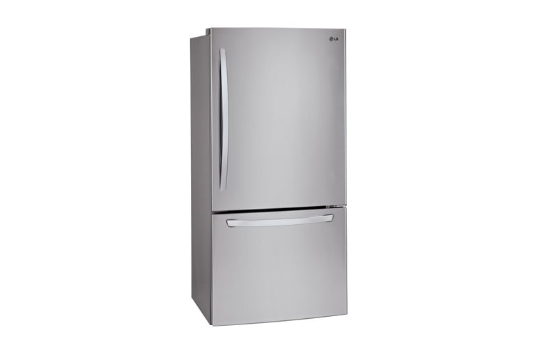 LG 33" Large Capacity  Bottom Freezer Refrigerator with Inverter Linear Compressor, 24 cu. ft., LDCS24223S